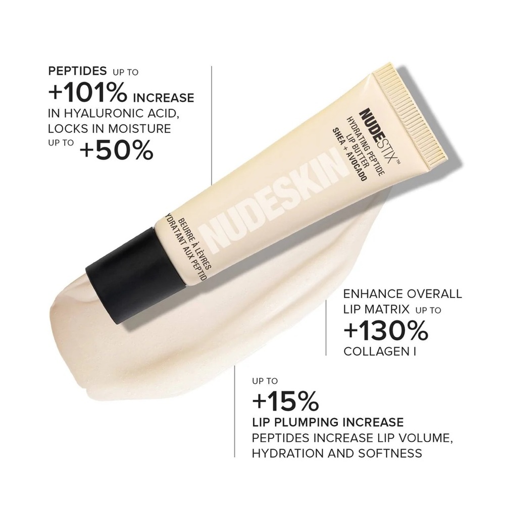 NUDESTIX Peptide Shae Avocado Lip Balm Gloss